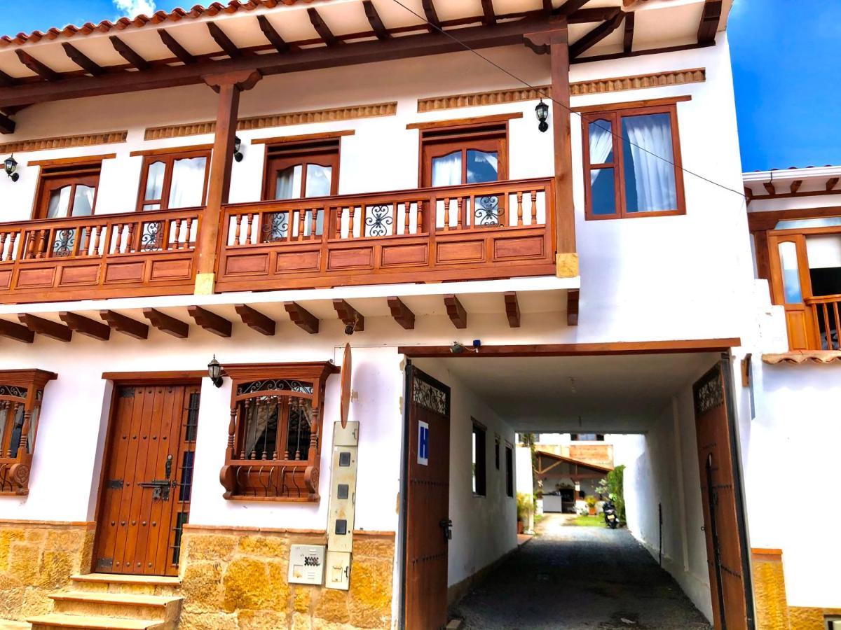 Hospederia Santa Ana Hotel Villa de Leyva Bagian luar foto