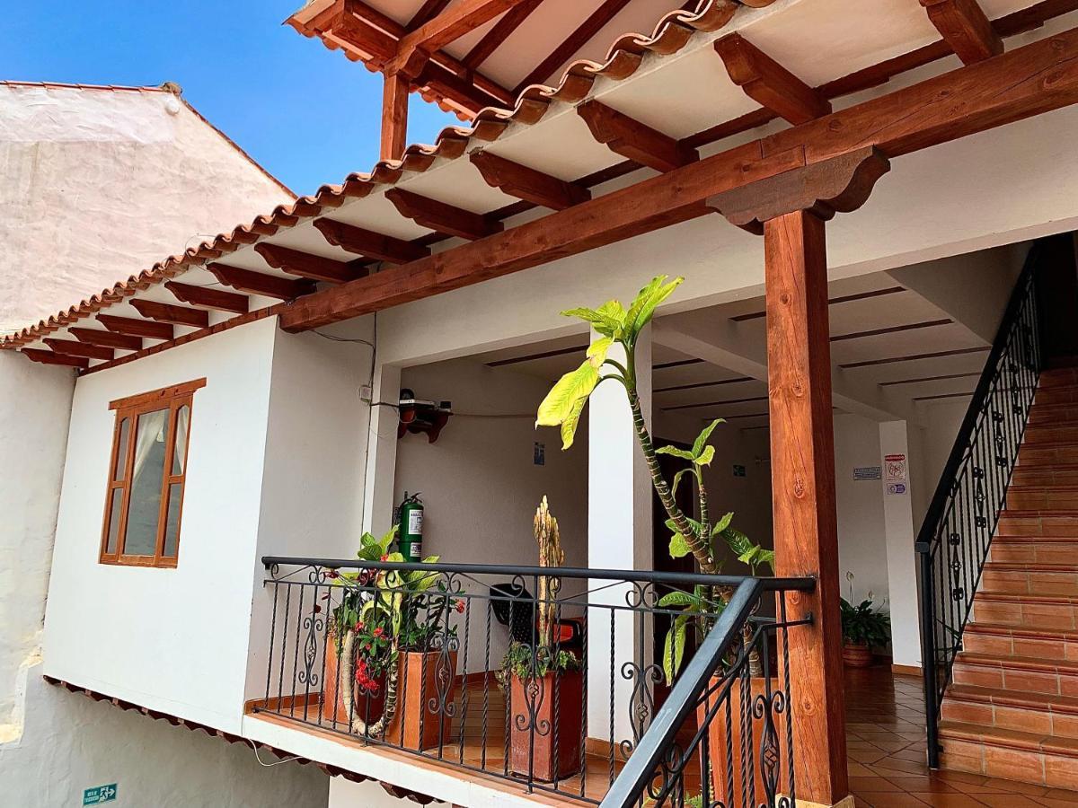 Hospederia Santa Ana Hotel Villa de Leyva Bagian luar foto